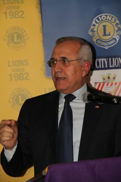 Beirut City Lions Club hosting Former President HE Michel Sleiman